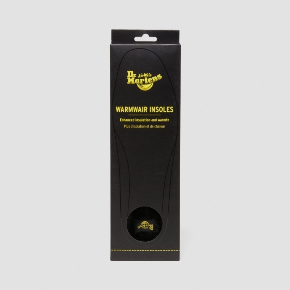 NEW Dr. Martens Black WarmWair Insole Sz 6
